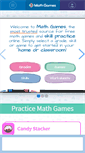 Mobile Screenshot of mathgames.com